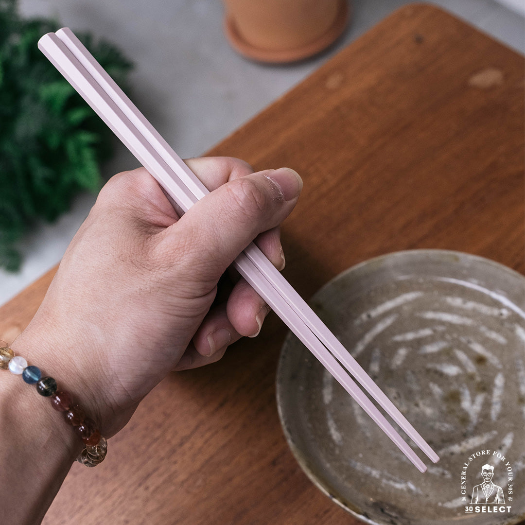 日本製耐熱抗菌六角筷(五入一組)
