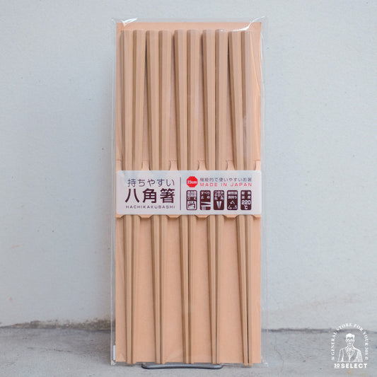 日本製耐熱玻璃纖維八角筷(五入一組)