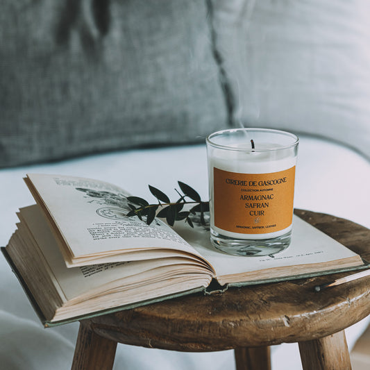 法國酒窖手工香氛蠟燭(白蘭地/180g)