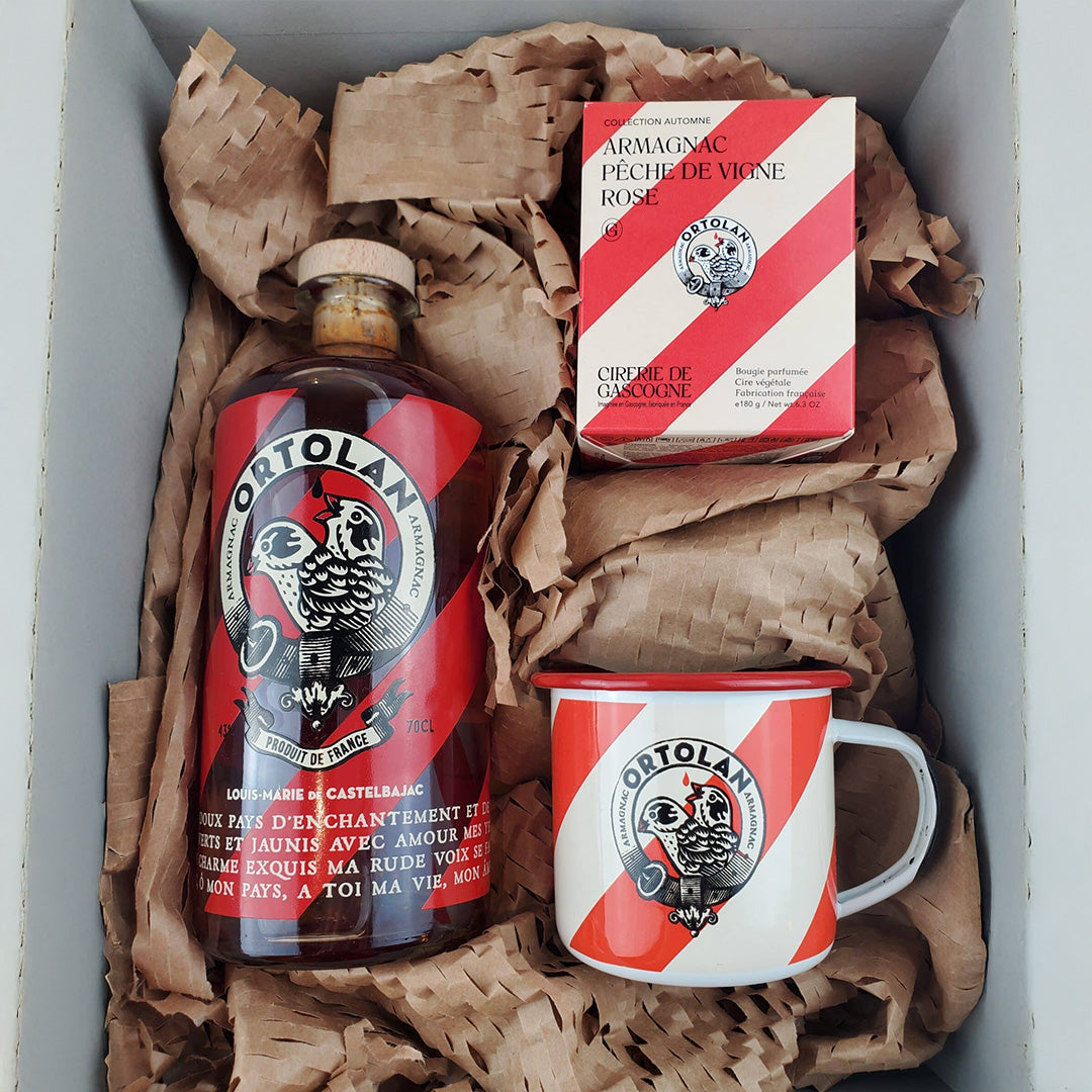 法國 Ortolan酒窖聯名 香氛蠟燭(雅馬邑白蘭地/180g)