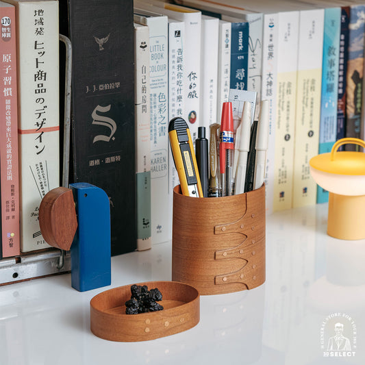 經典Shaker收納木盒(直立筆筒)