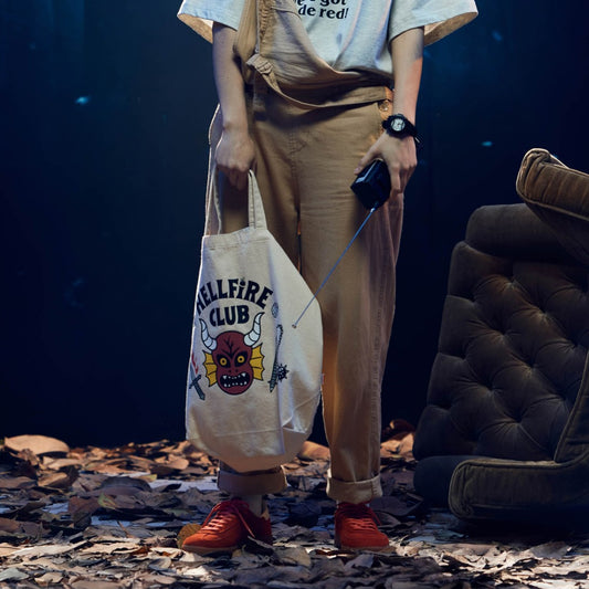 Stranger Things 地獄火俱樂部托特包