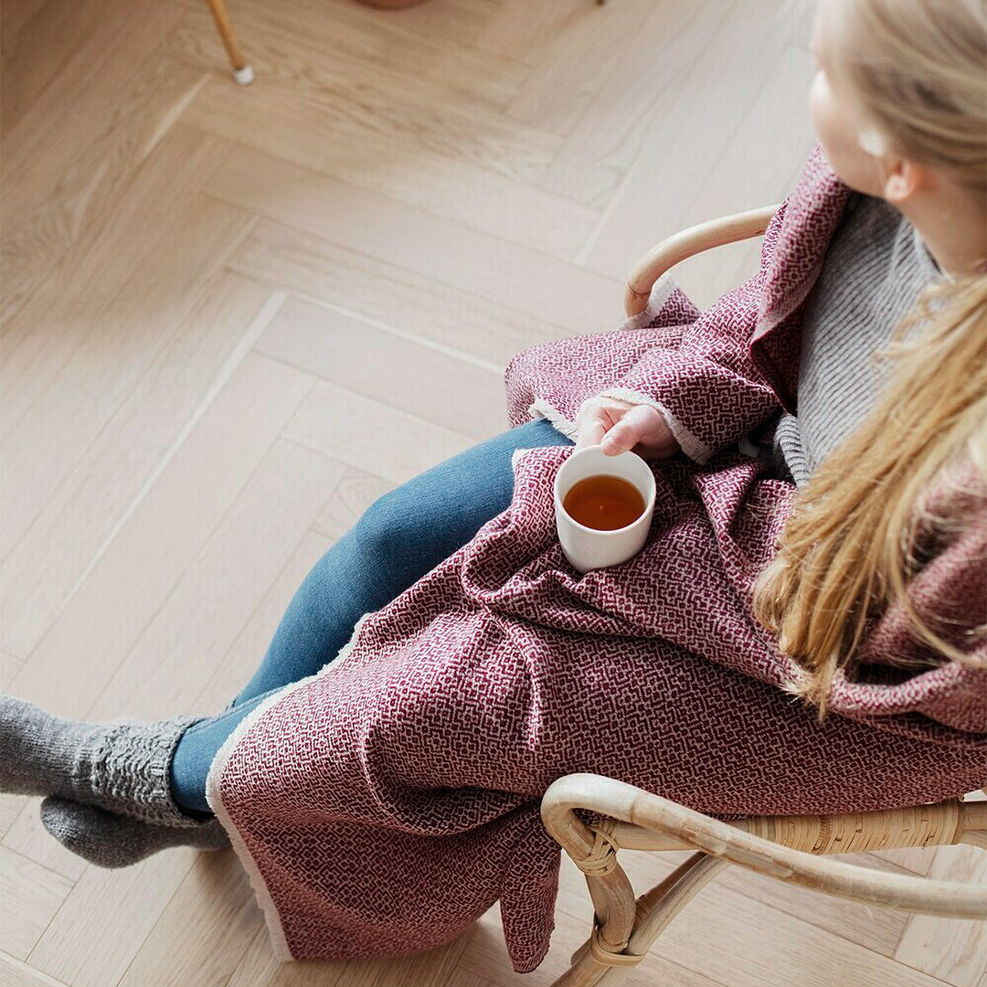 芬蘭 美麗諾羊毛毯