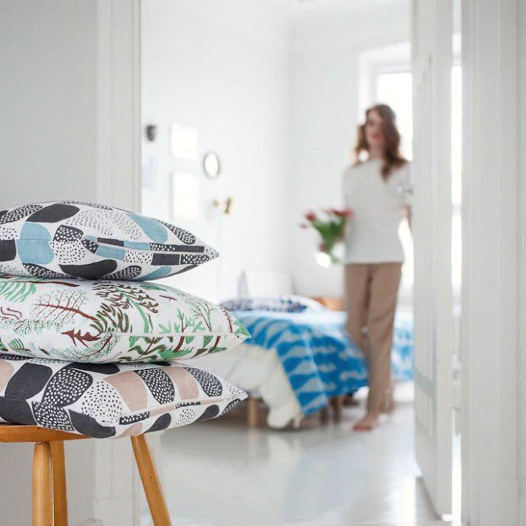 芬蘭Sokeri棉麻抱枕套