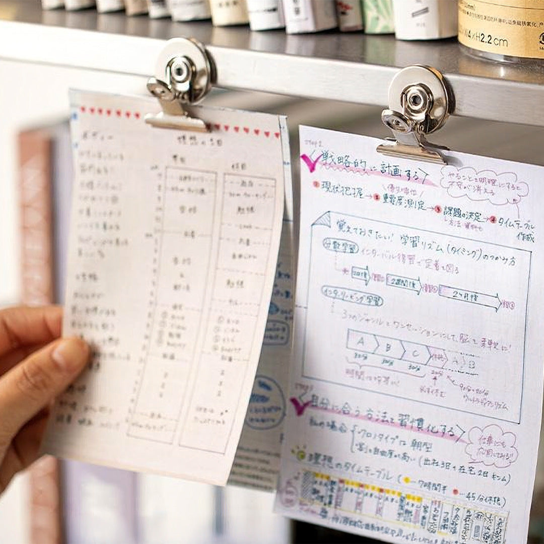 日本強力磁吸 圓頭夾(4入)