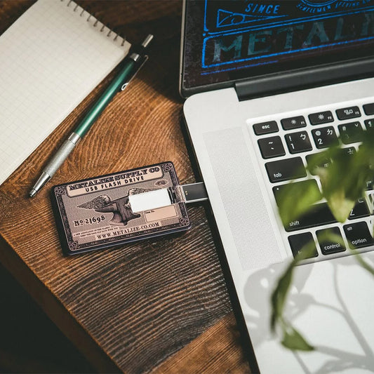 復古美式卡片隨身碟