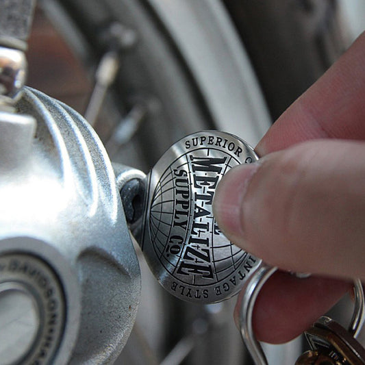 復古懷錶型 一字起吊飾