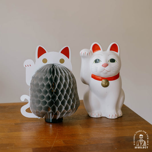 招財貓 紙團擴香禮盒