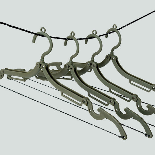 Naughty Camp 輕量摺疊衣架 便攜套組