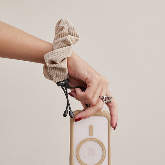 燈芯絨圈圈手腕掛繩(共四色)