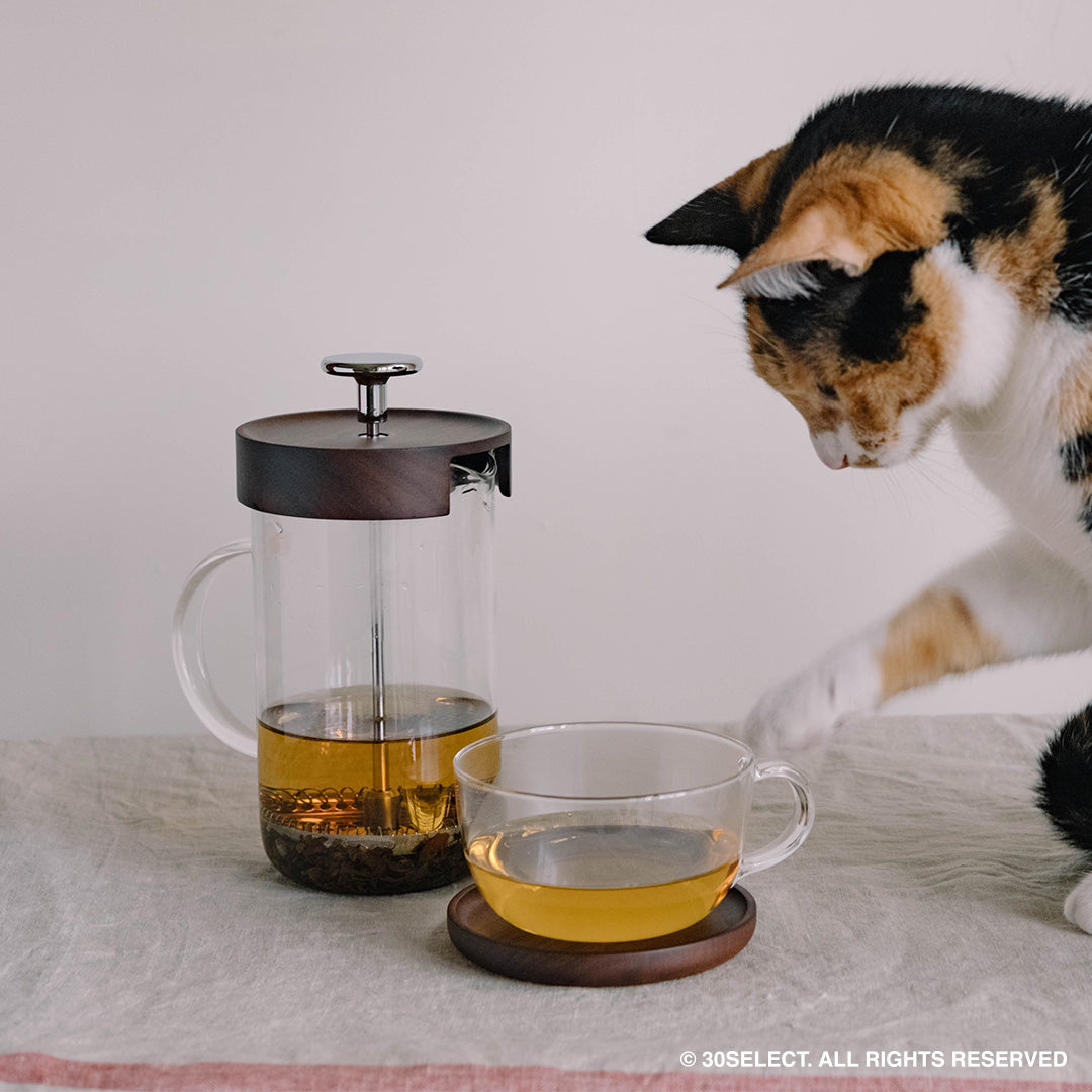 深澤直人 TG 台灣相思木濾壓壺(600ml)