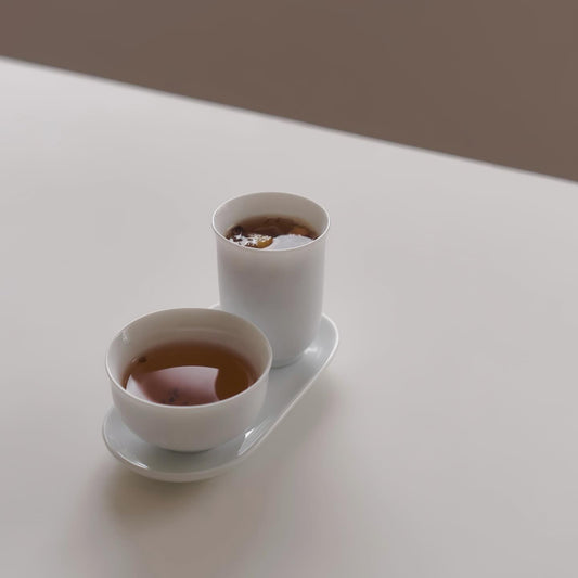 深澤直人 TG 白瓷中式品茗聞香杯組