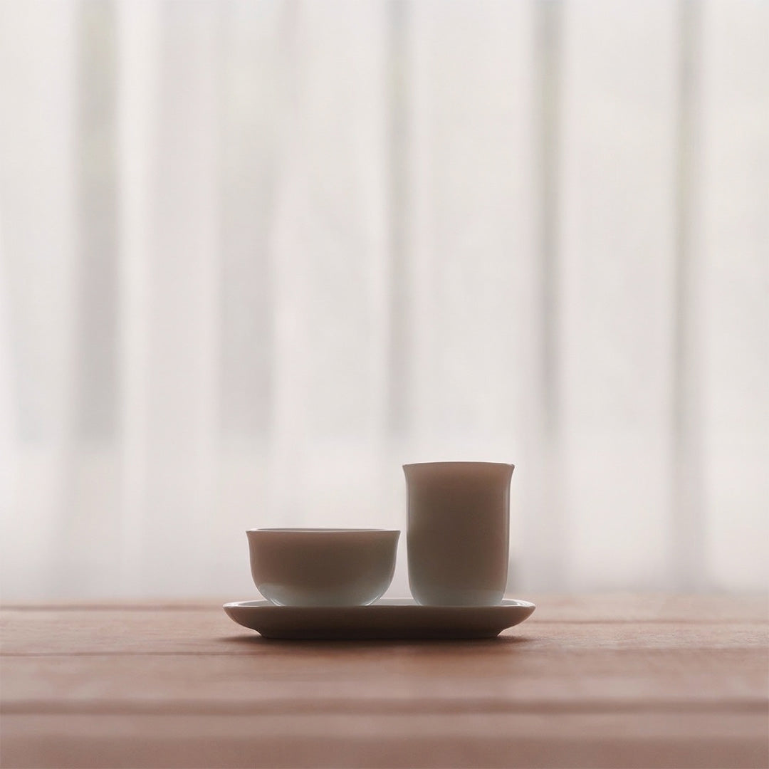 深澤直人 TG 白瓷中式品茗聞香杯組