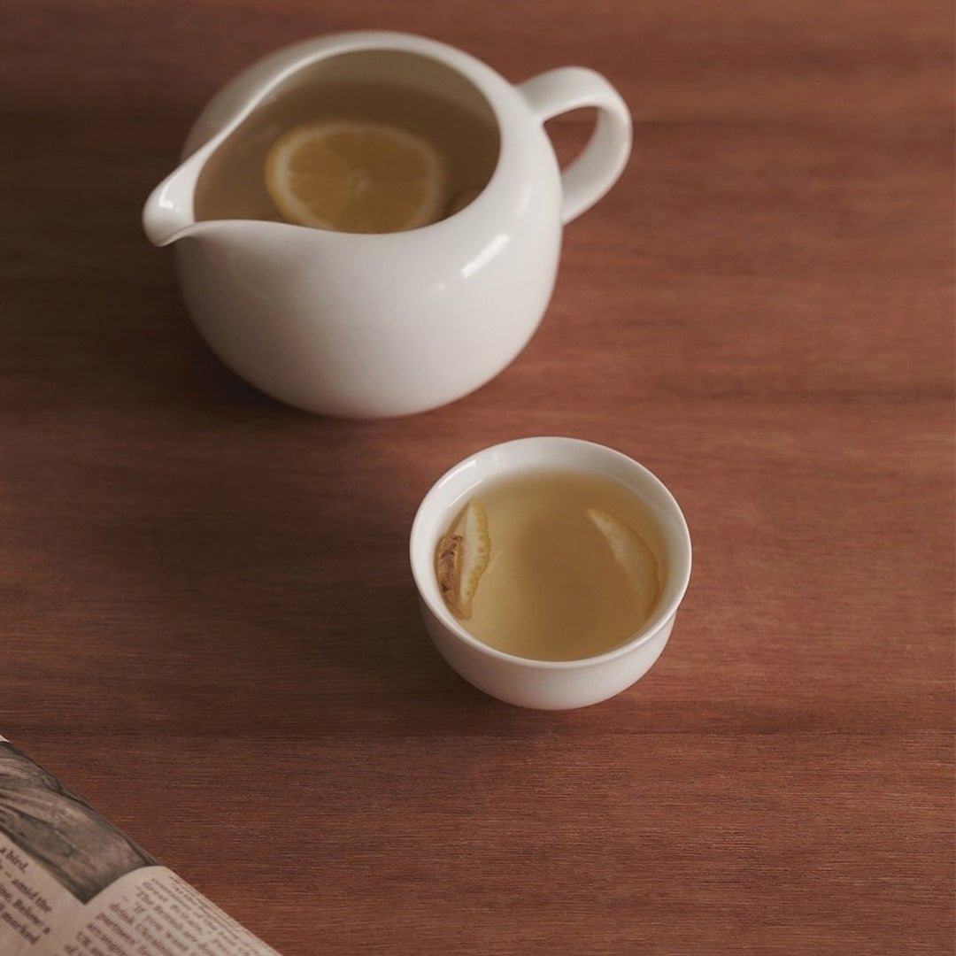 深澤直人 TG 白瓷中式品茗聞香杯組