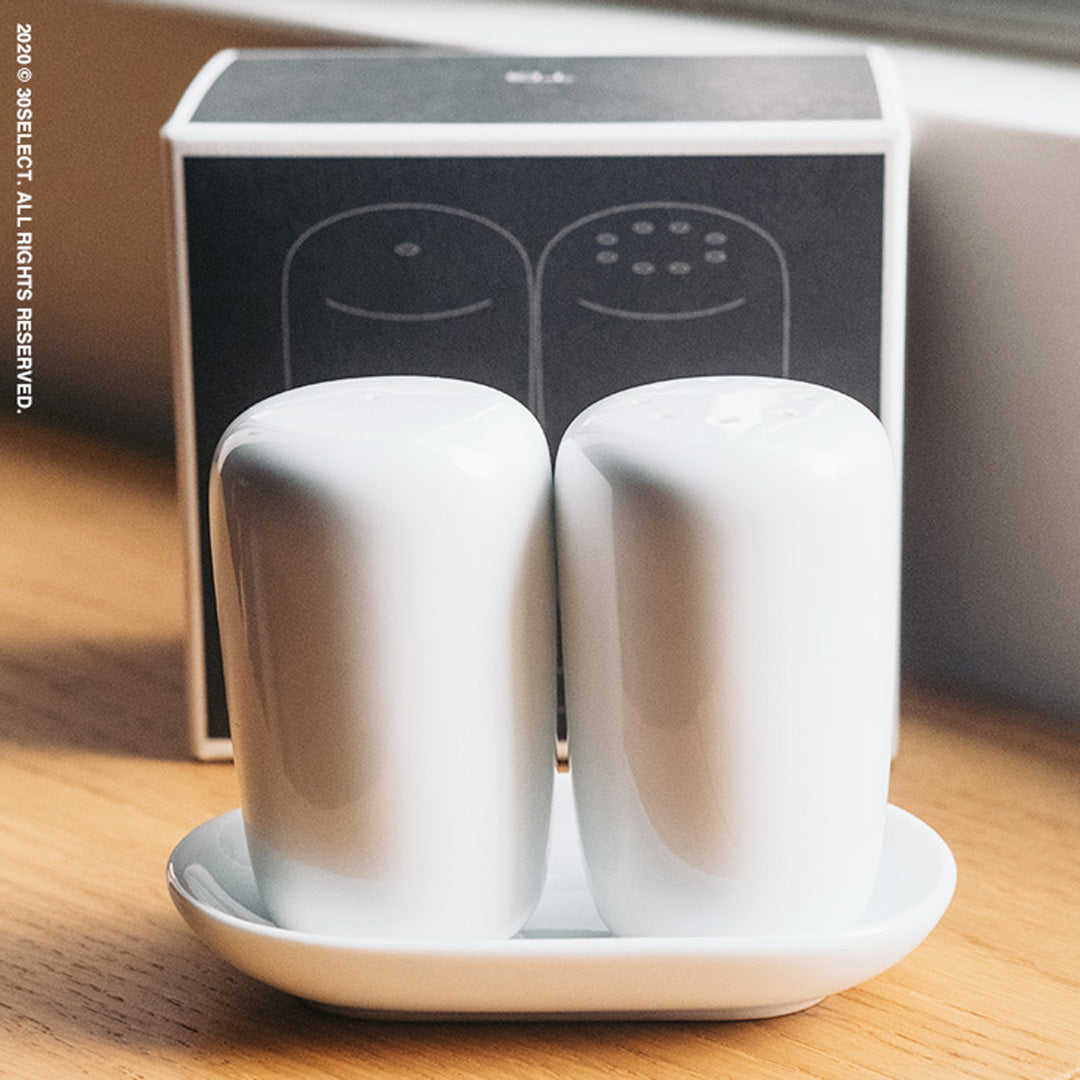 深澤直人 TG 白瓷 椒鹽罐組