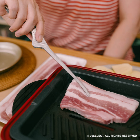 日本燕三条製 站立型不鏽鋼 料理夾 / 烤肉夾