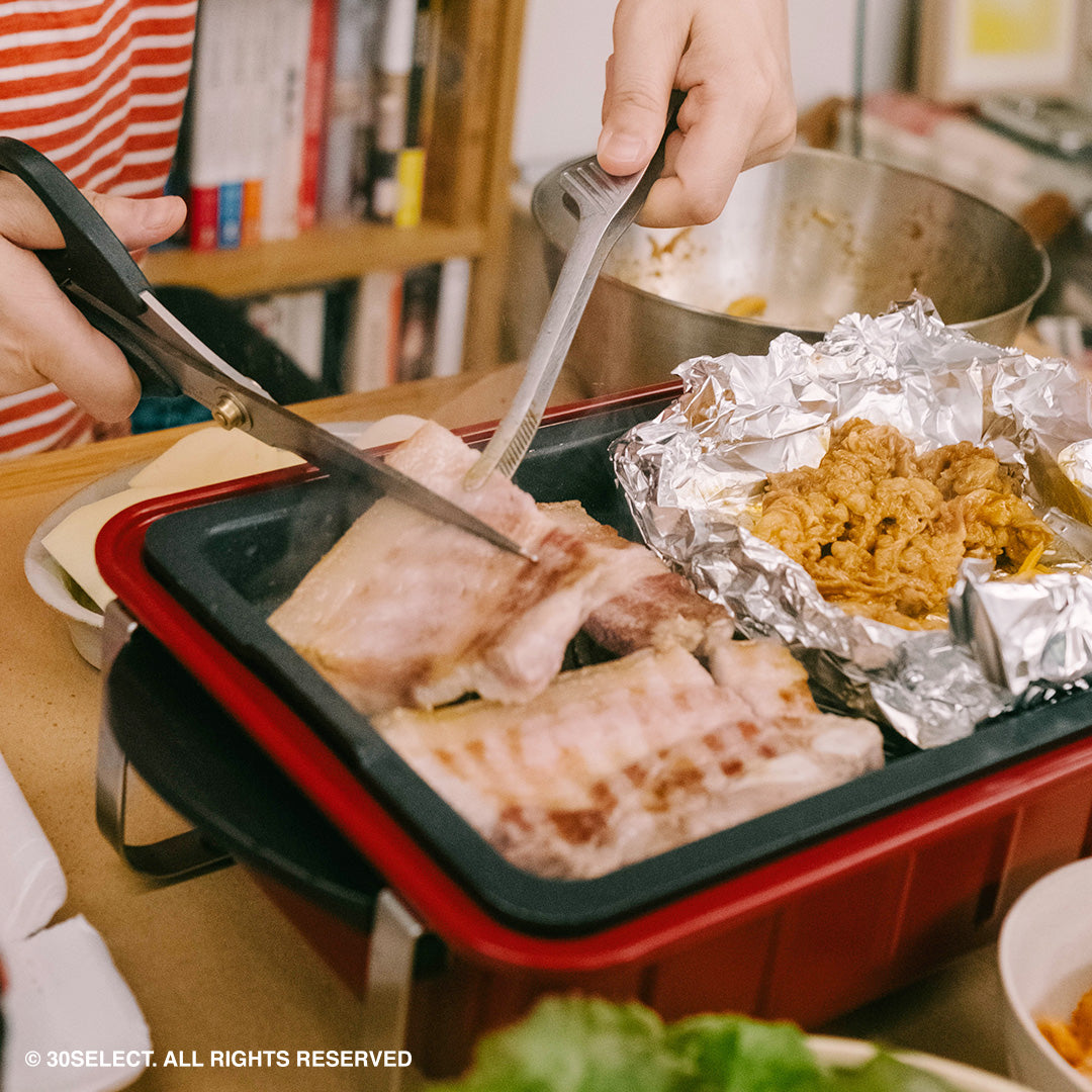 日本燕三条製 站立型不鏽鋼 料理夾 / 烤肉夾