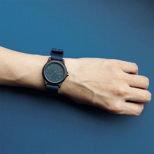 沒系列 手錶(海軍藍)