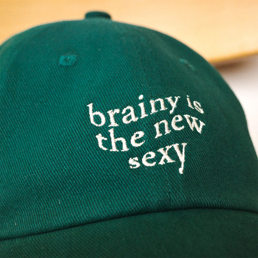 brainy 水洗綠棒球帽