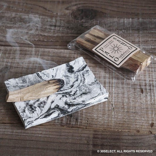 祕魯聖木+置香盤 淨化套組(長淺盤)