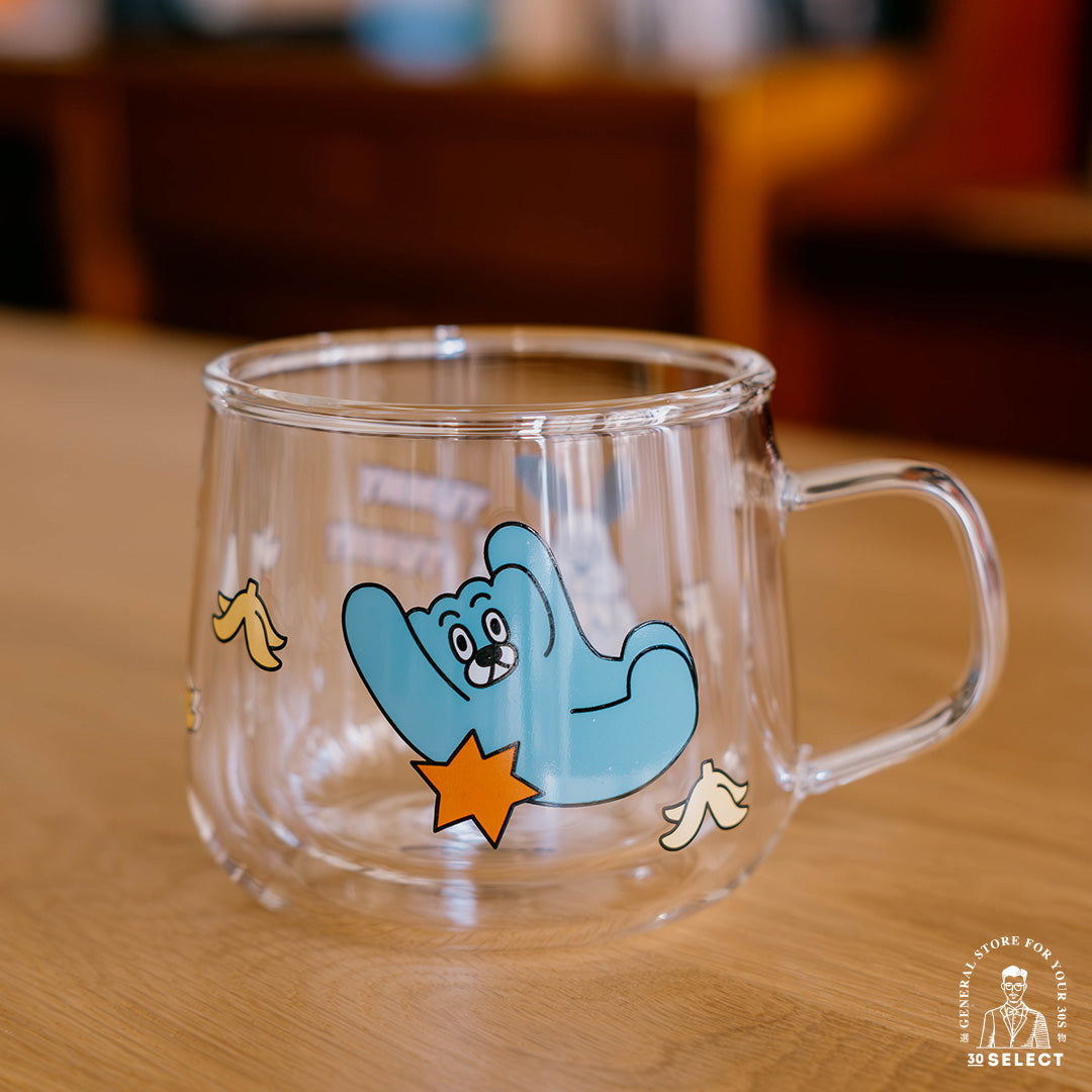 三餃貓 雙層對杯套組