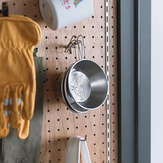 日本燕三条製 露營用 提耳鋼碗