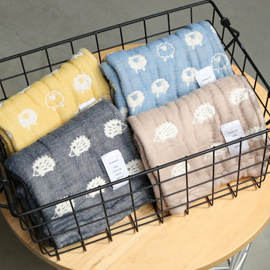 日本六重紗親膚毛巾 (刺蝟)