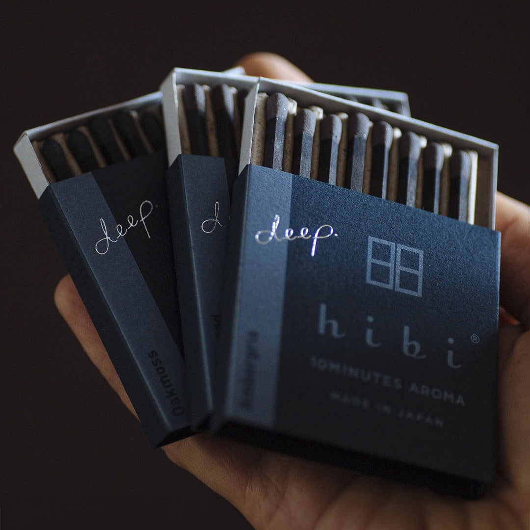 日本淡路島 香氛火柴 Deep木質系列(橡木苔)