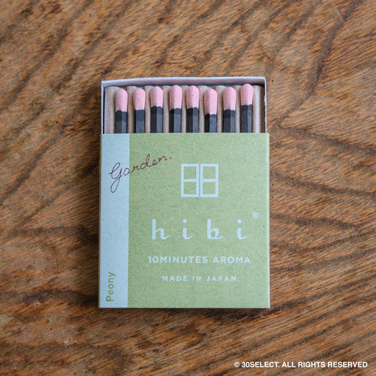 日本淡路島 香氛火柴 garden花香系列(牡丹)