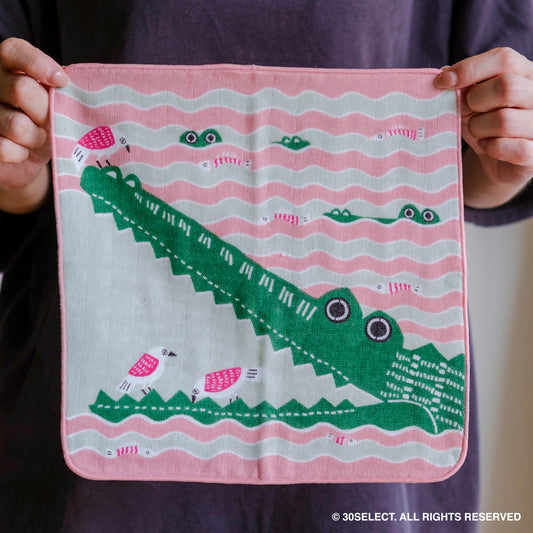 日本無捻紗手帕