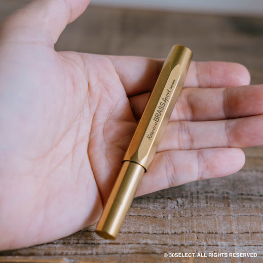 BRASS Sport黃銅鋼筆(F筆尖)
