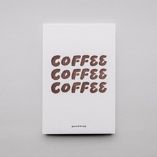 「TRiPLE COFFEE」活版卡片