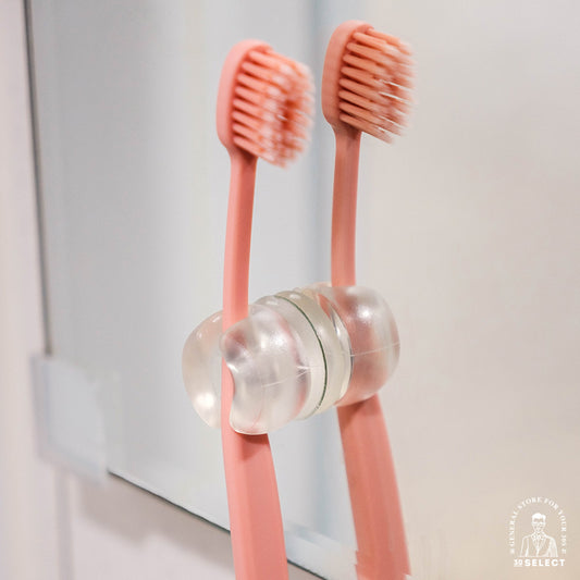 吸盤式&立式兩用 牙刷架(兩入)