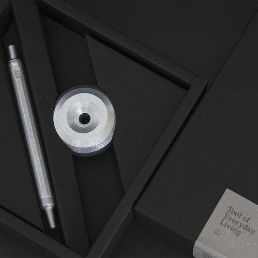 鋁質書寫禮盒(全金屬紙鎮+原子筆)