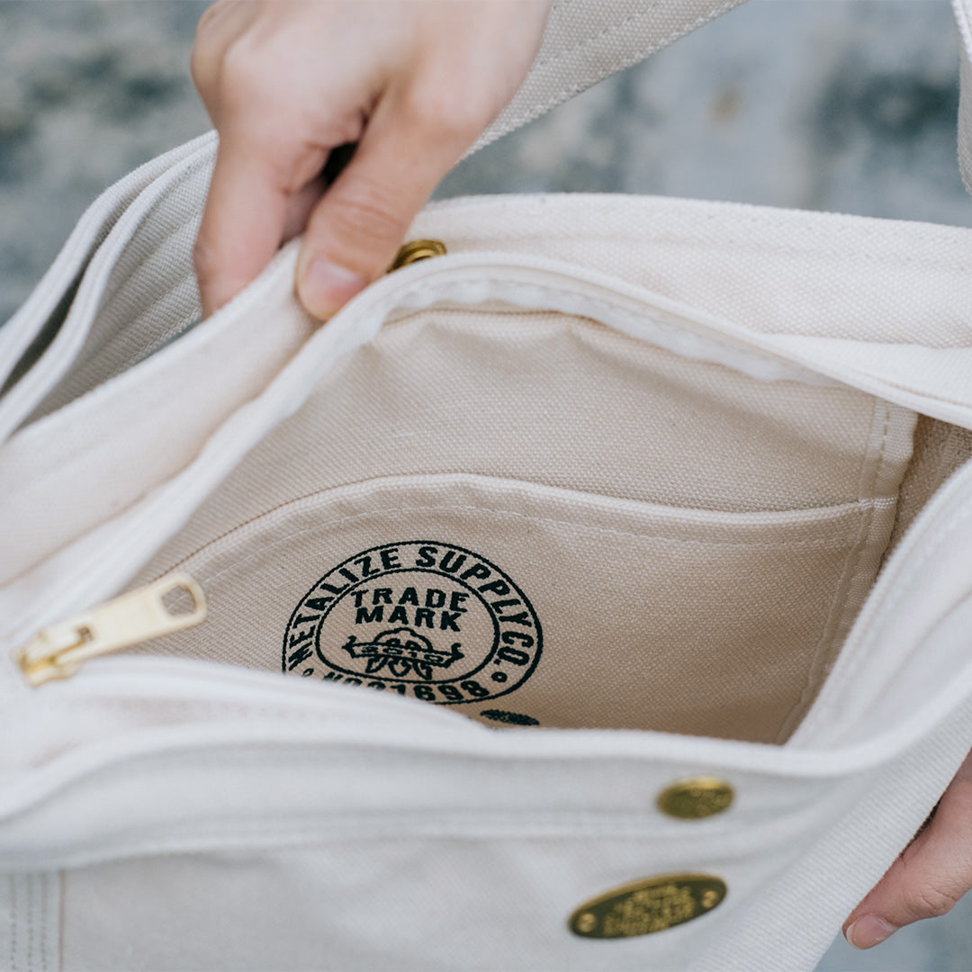 Olden Times 帆布報童包(M)