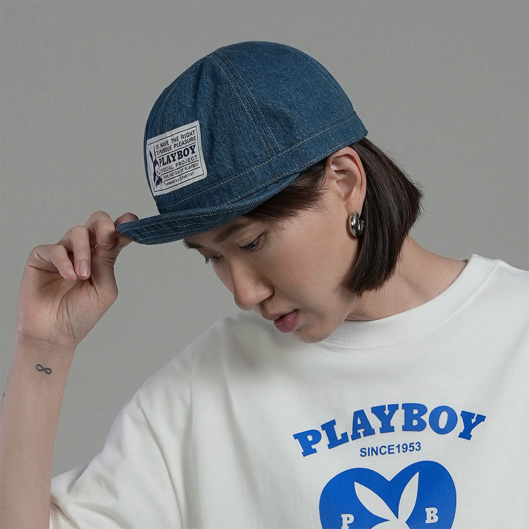 Playboy牛仔短簷帽(XAP聯名款 )