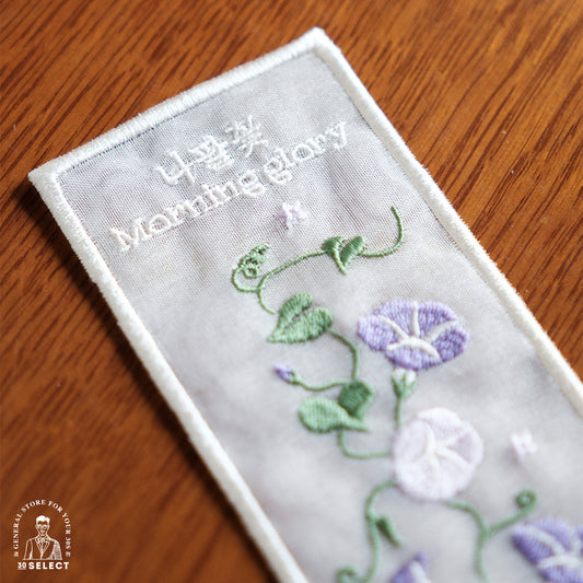 【店主漫遊選物】韓國雪紡紗刺繡書籤