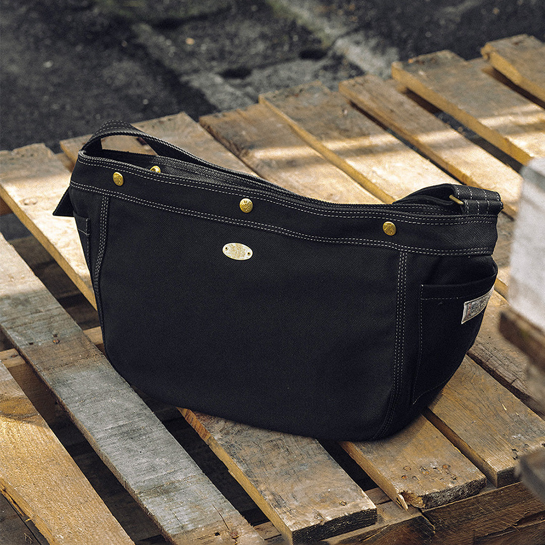 Olden Times 帆布報童包(L)