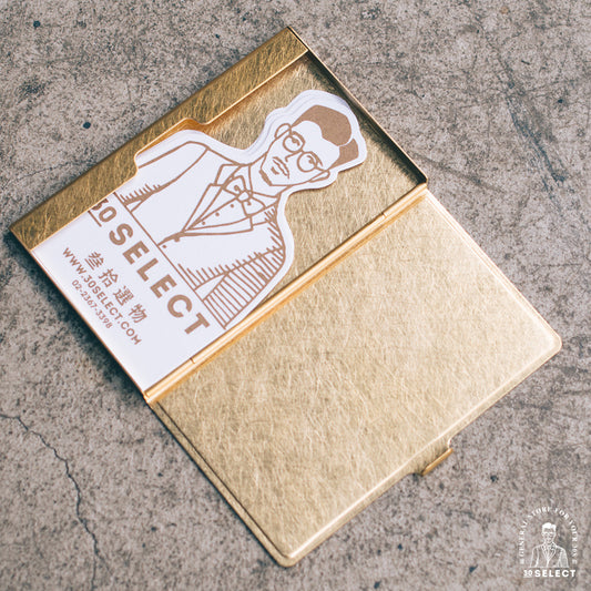 日本黃銅名片盒( 斑紋處理 )