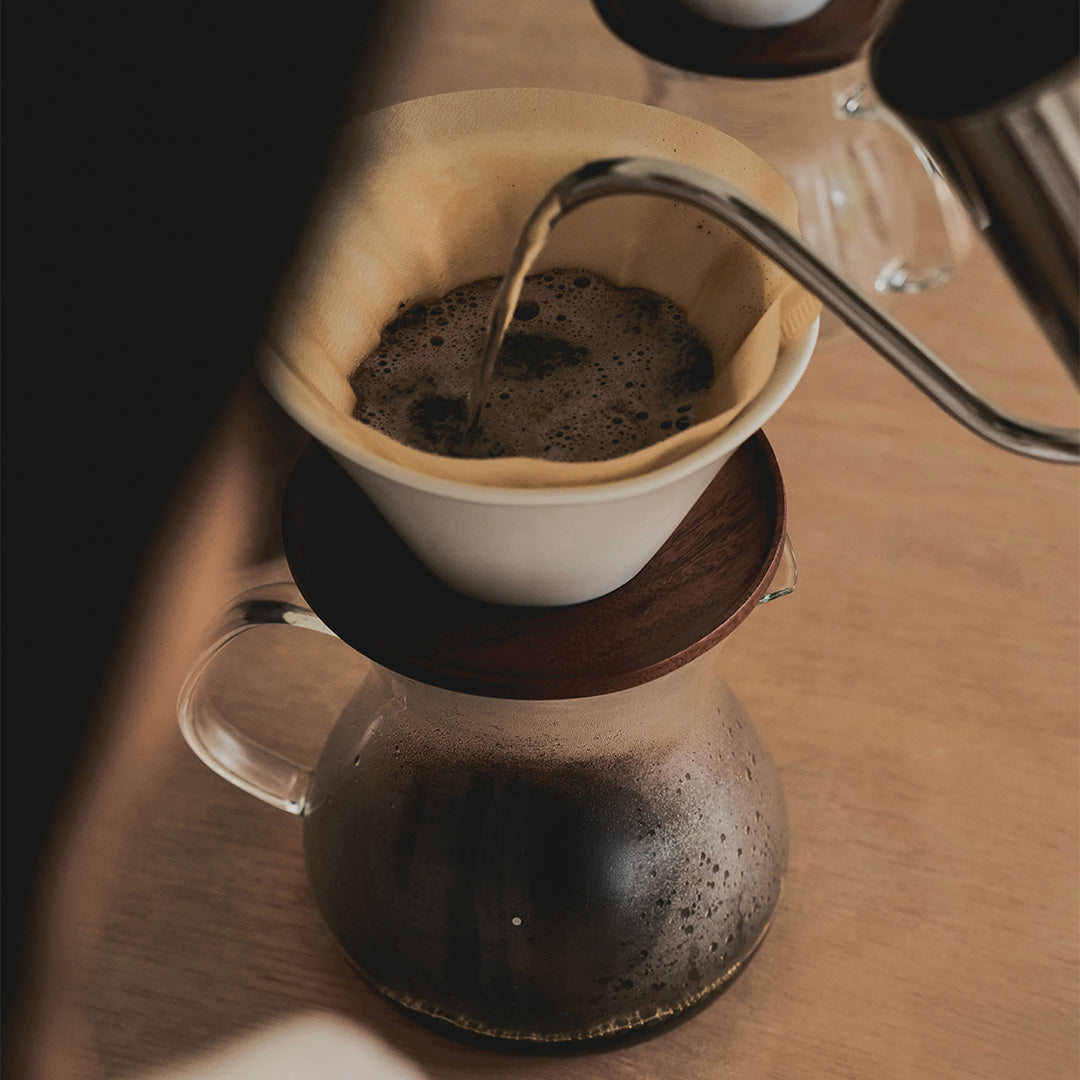 相思木白瓷咖啡濾杯組
