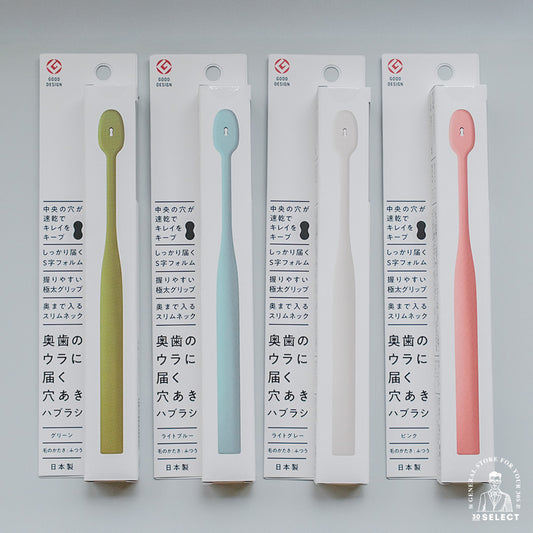 【日本限定版】Sakabe坂部雙重植毛牙刷(軟毛/單支)