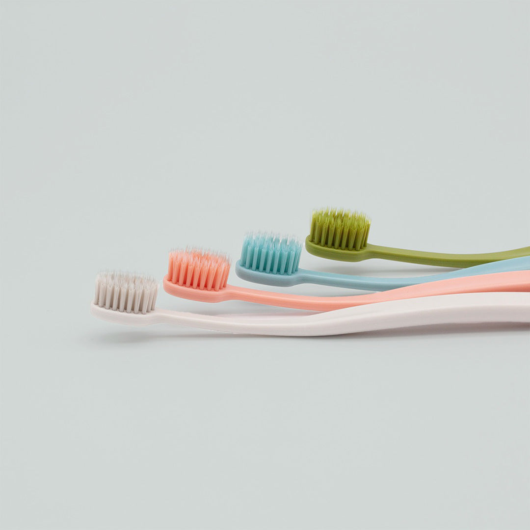 Sakabe坂部雙重植毛牙刷(軟毛/四入組)
