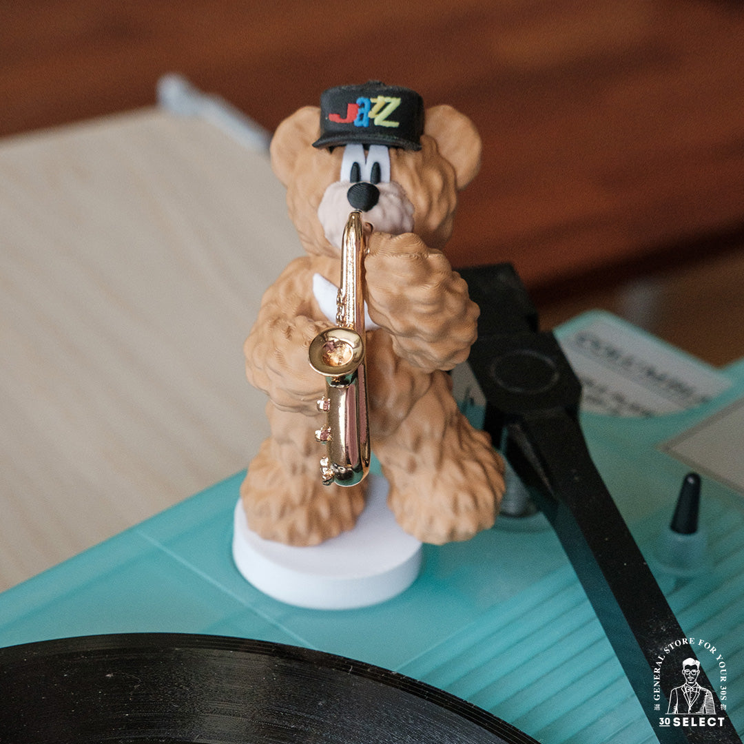 【店主漫遊選物】韓國Jazzy Bear黑膠唱片鎮