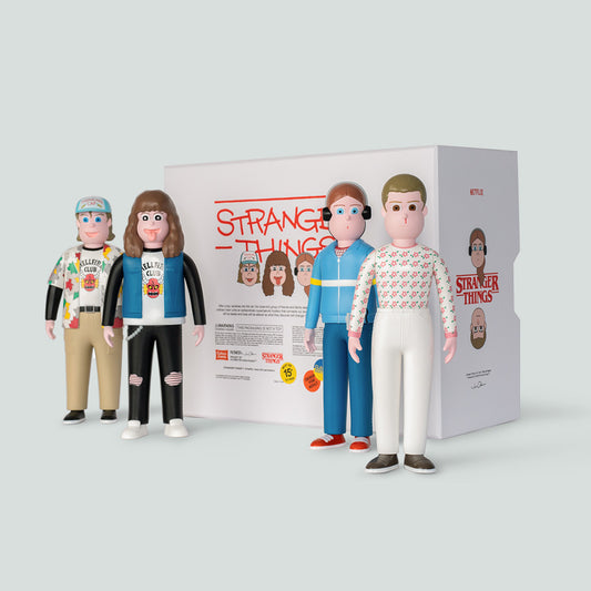 Stranger Things怪奇物語 軟膠公仔(限量三組)
