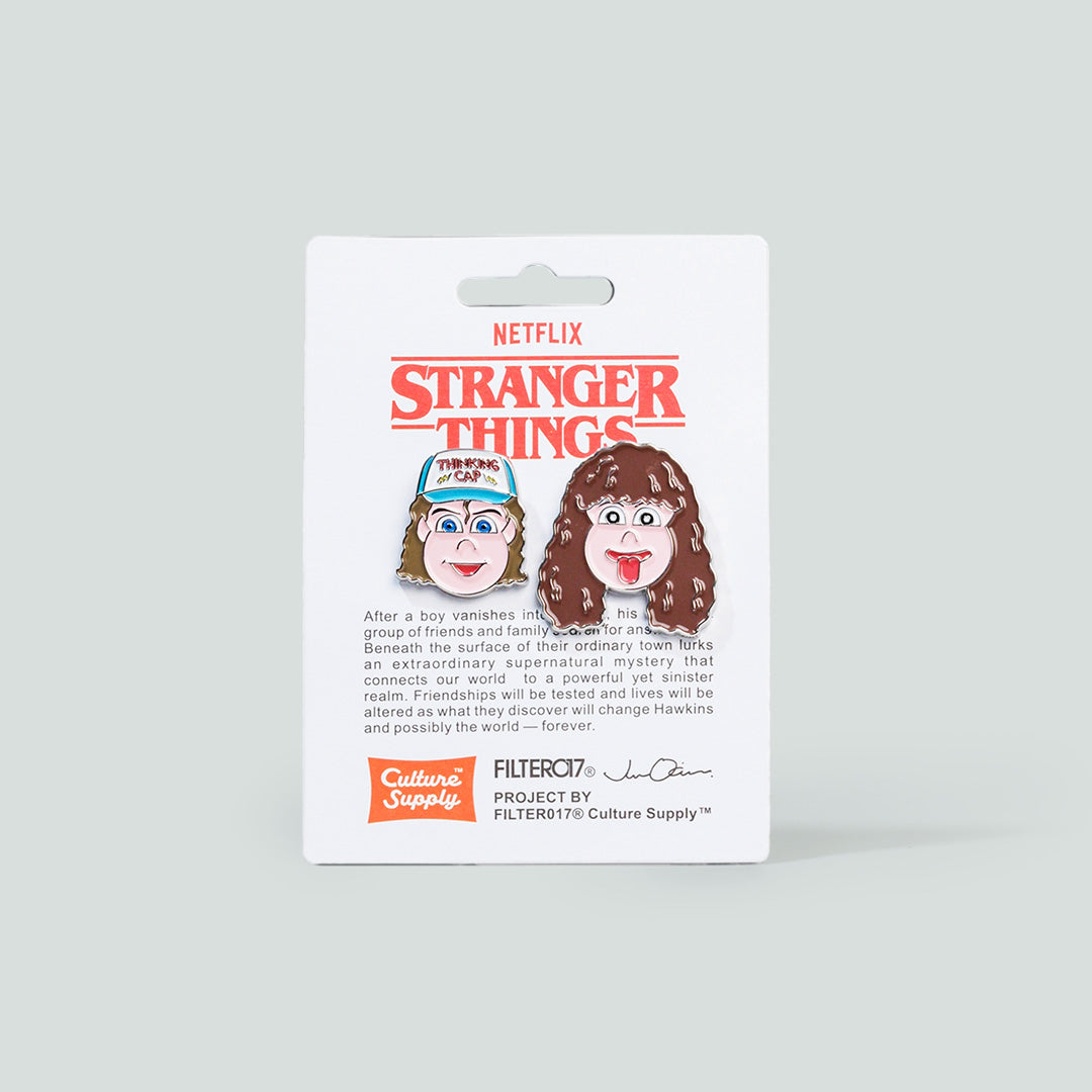Stranger Things怪奇物語 金屬胸針組
