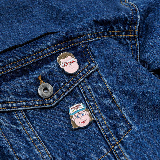 Stranger Things怪奇物語 金屬胸針組