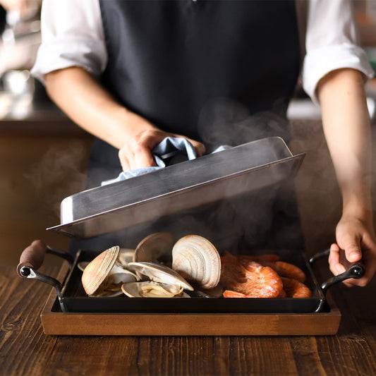 大人の鉄板(大型附蓋)