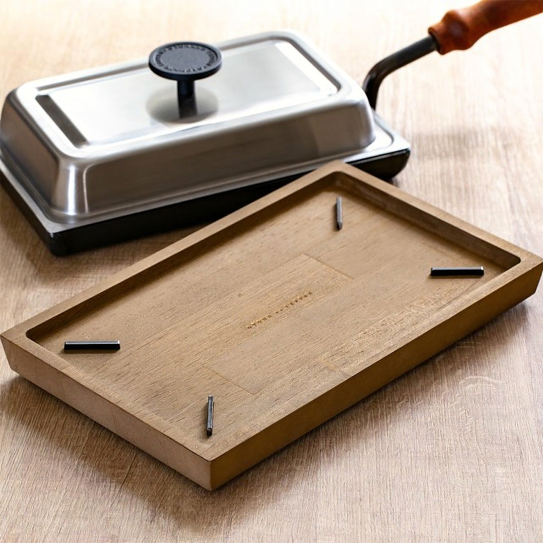 大人の鉄板 隔熱木托盤