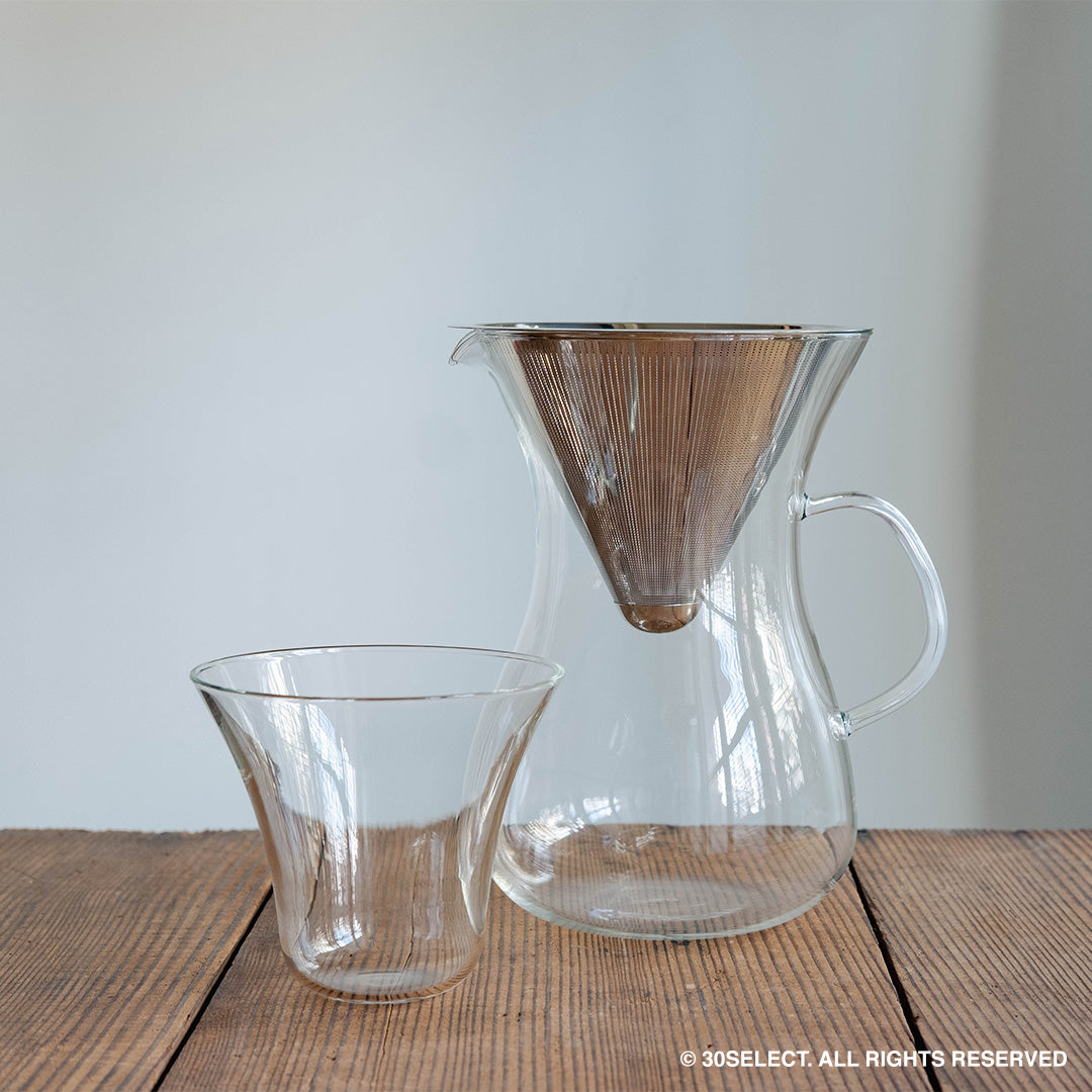 深澤直人 TG 手沖咖啡金屬濾網組(300ml)