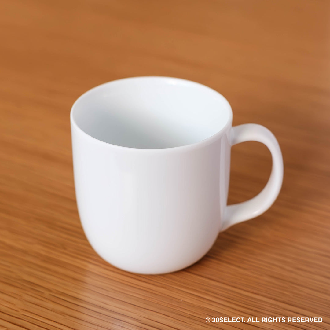 深澤直人 TG 無圈足白瓷馬克杯(320ml)